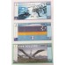 ANTARTICA 1999 - 2001 . ONE 1 - ONE HUNDRED 100 DOLLARS BANKNOTES . SPECIMEN ANTARTICA 1999 - 2001 . ONE 1 - ONE HUNDRED 100 DOLLARS BANKNOTES . SPECIMEN